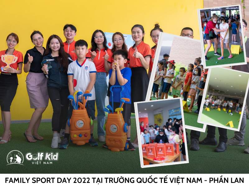 FAMILY SPORT DAY 2022 tại trường Quốc tế Việt Nam – Phần Lan
